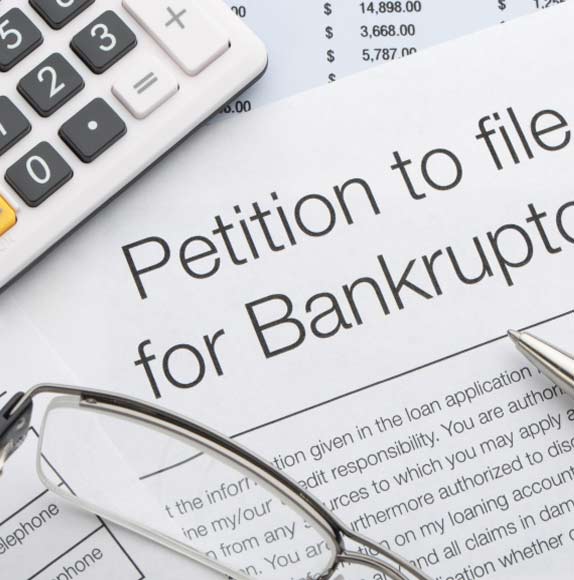Bankruptcy paperwork and calculator